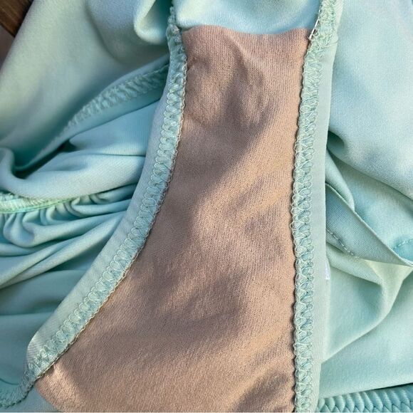 Norma Kamali DIANA GOWN midi dress color sea foam size medium - Picture 6 of 9